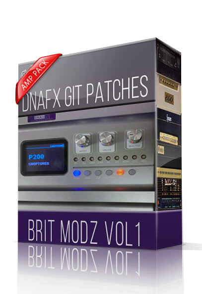 Brit Modz vol1 Amp Pack for DNAfx GiT
