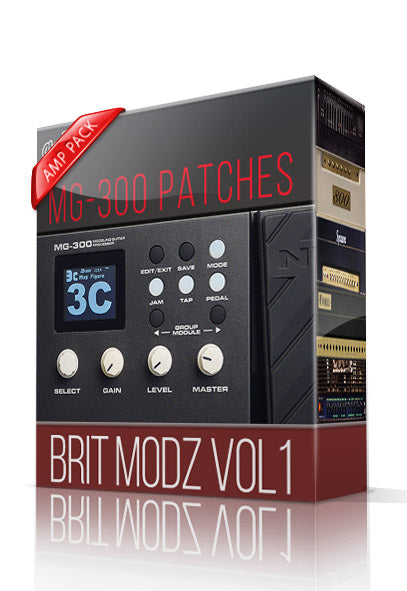 Brit Modz vol1 Amp Pack for MG-300
