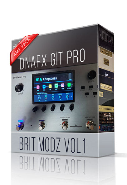 Brit Modz vol1 Amp Pack for DNAfx GiT Pro