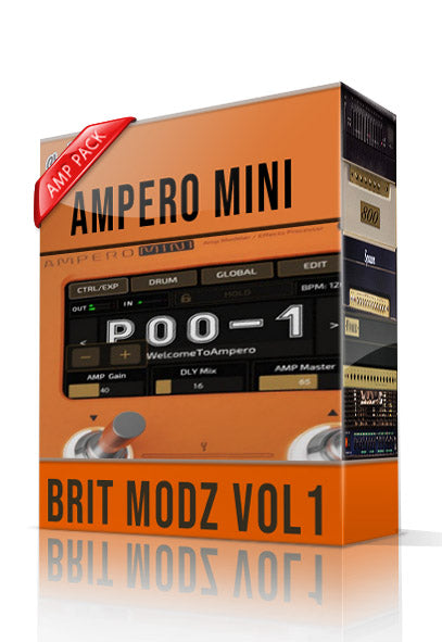 Brit Modz vol1 Amp Pack for Ampero Mini