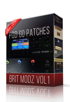 Brit Modz vol1 Amp Pack for POD Go