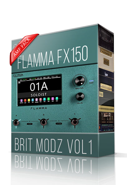 Brit Modz vol1 Amp Pack for FX150