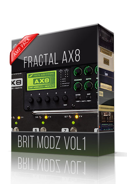 Brit Modz vol1 Amp Pack for AX8