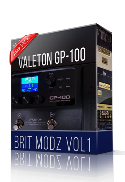Brit Modz vol1 Amp Pack for GP100