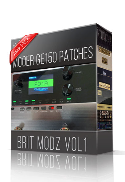 Brit Modz vol1 Amp Pack for GE150