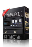 Brit Modz vol1 Amp Pack for FX100