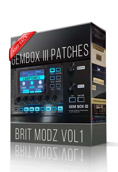 Brit Modz vol1 Amp Pack for GemBox III