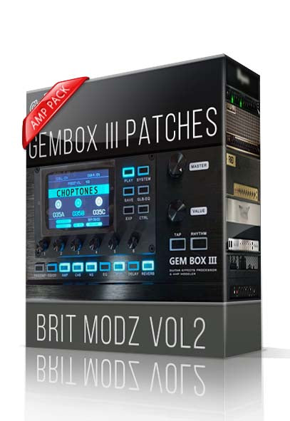Brit Modz vol2 Amp Pack for GemBox III