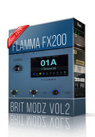 Brit Modz vol2 Amp Pack for FX200