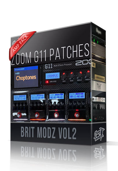 Brit Modz vol2 Amp Pack for G11