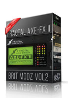 Brit Modz vol2 Amp Pack for AXE-FX II