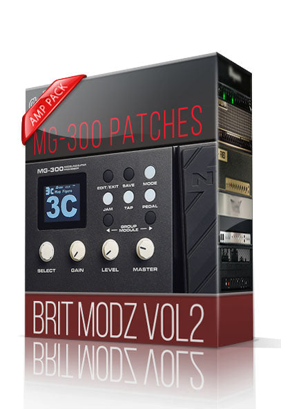Brit Modz vol2 Amp Pack for MG-300