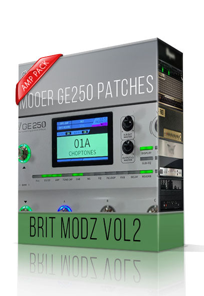 Brit Modz vol2 Amp Pack for GE250