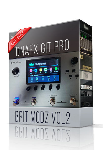Brit Modz vol2 Amp Pack for DNAfx GiT Pro