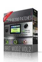 Brit Modz vol2 Amp Pack for GE200