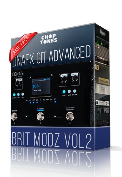 Brit Modz vol2 Amp Pack for DNAfx GiT Advanced