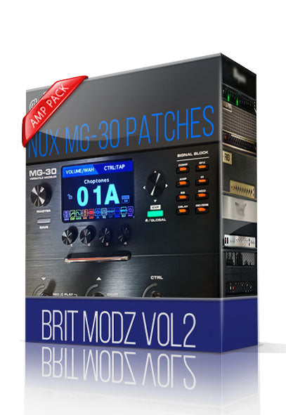 Brit Modz vol2 Amp Pack for MG-30