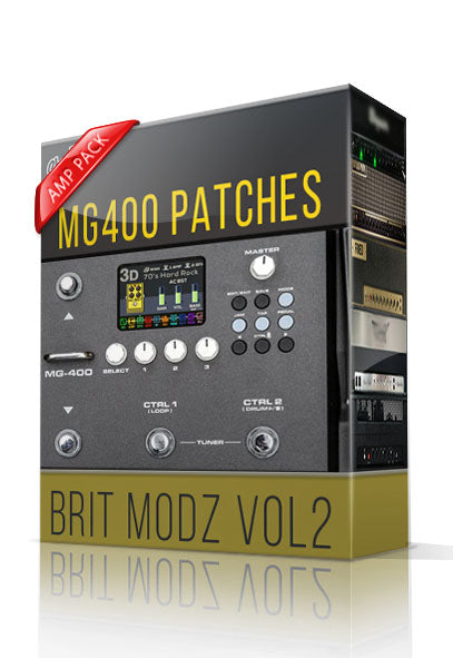 Brit Modz vol2 Amp Pack for MG-400