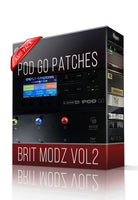 Brit Modz vol2 Amp Pack for POD Go