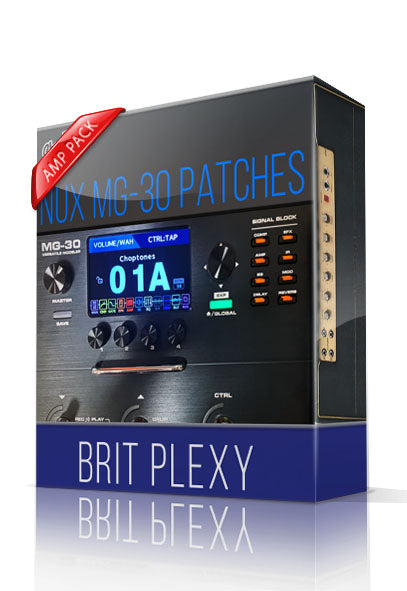 Brit Plexy Amp Pack for MG-30