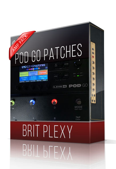 Brit Plexy Amp Pack for POD Go