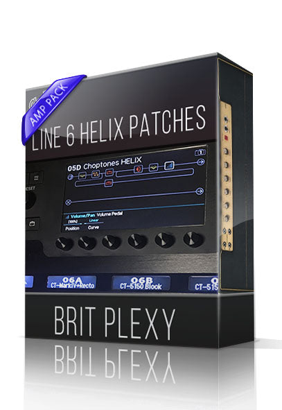 Brit Plexy Amp Pack for Line 6 Helix