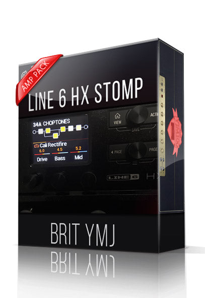 Brit YMJ Amp Pack for HX Stomp
