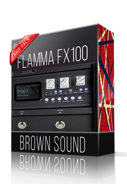 Brown Sound Amp Pack for FX100
