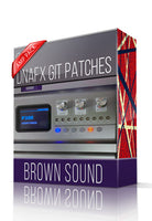 Brown Sound Amp Pack for DNAfx GiT