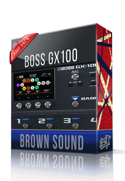 Brown Sound Amp Pack for Boss GX-100 – ChopTones