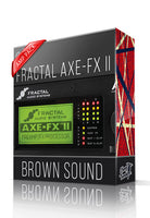 Brown Sound Amp Pack for AXE-FX II