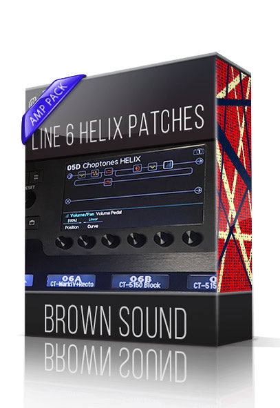Brown Sound Amp Pack for Line 6 Helix
