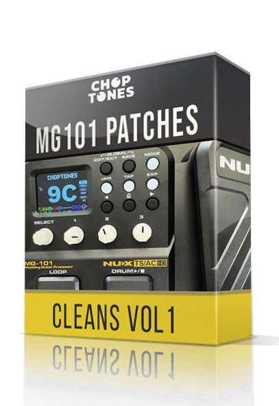 Cleans vol.1 for MG-101 – ChopTones