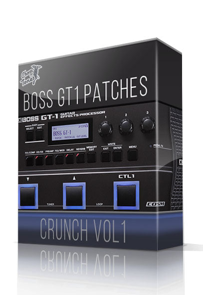 gt1 pedal Crunch vol1 for GT-1