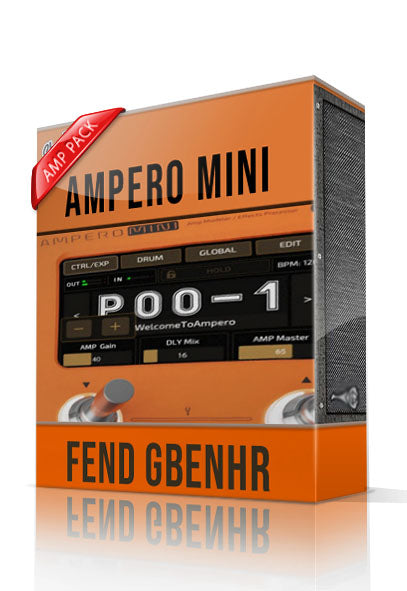 Fend GBenHR Amp Pack for Ampero Mini