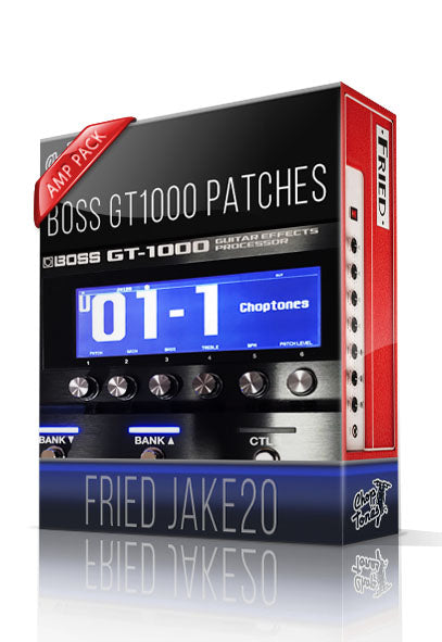Fried Jake20 Amp Pack for Boss GT-1000