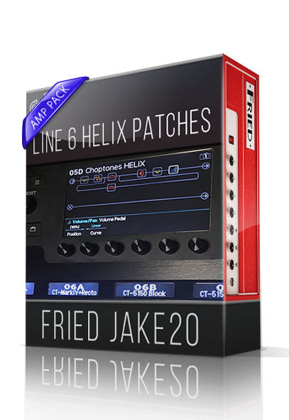Fried Jake20 Amp Pack for Line 6 Helix