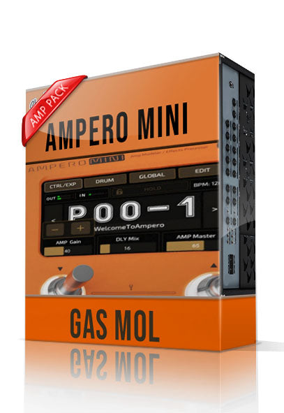 Gas Mol Amp Pack for Ampero Mini