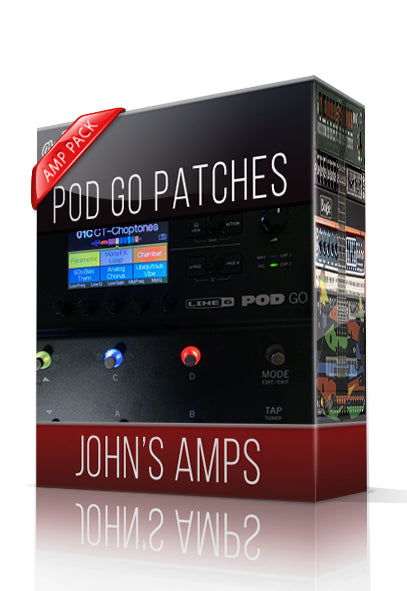 John's Amps vol1 for POD Go