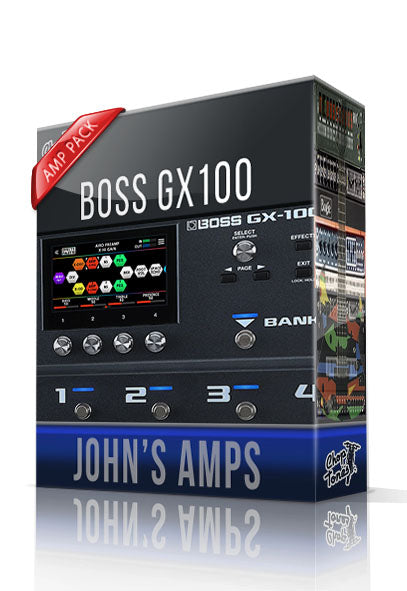 値下げ！BOSS GX-100 John's Amps vol1 for Boss GX-100 – ChopTones