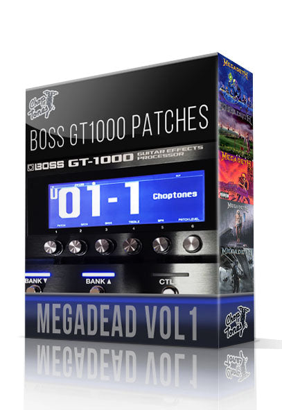 Megadead vol1 for Boss GT-1000 – ChopTones