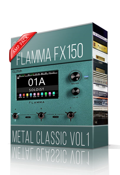Metal Classic vol1 Amp Pack for FX150