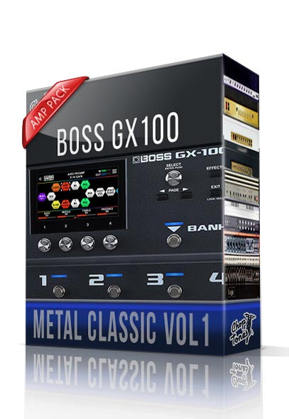 Metal Classic vol1 Amp Pack for Boss GX-100 – ChopTones