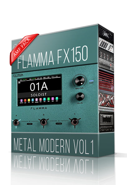 Metal Modern vol1 Amp Pack for FX150