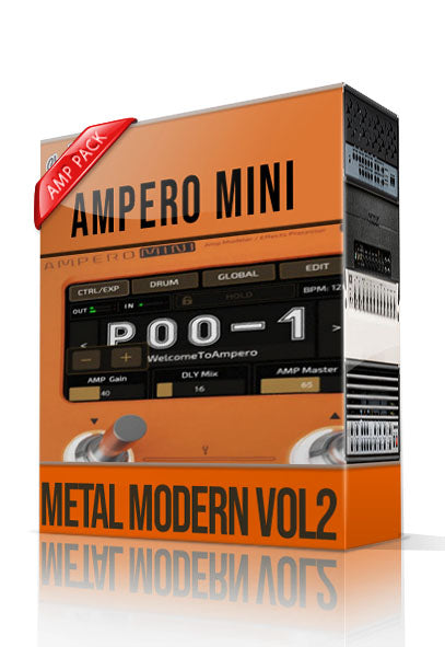 Metal Modern vol2 Amp Pack for Ampero Mini