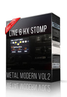 Metal Modern vol2 Amp Pack for HX Stomp