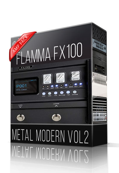 Metal Modern vol2 Amp Pack for FX100