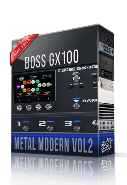Metal Modern vol2 Amp Pack for Boss GX-100 – ChopTones