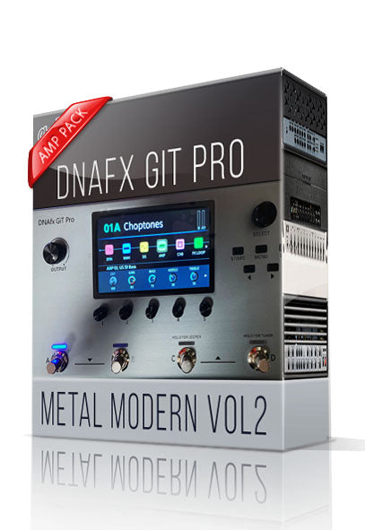 Metal Modern vol2 Amp Pack for DNAfx GiT Pro