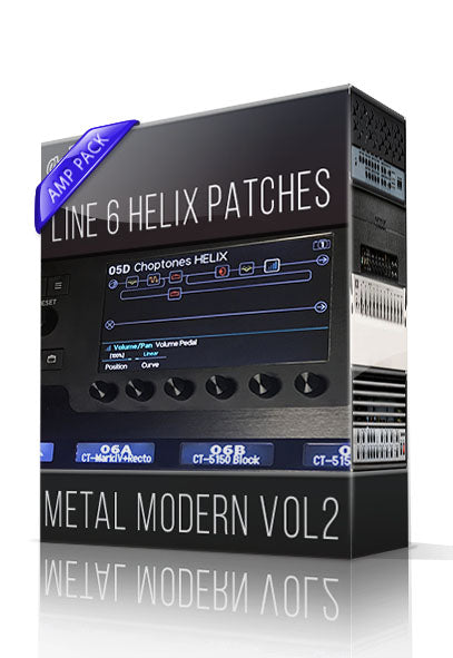 Metal Modern vol2 Amp Pack for Line 6 Helix